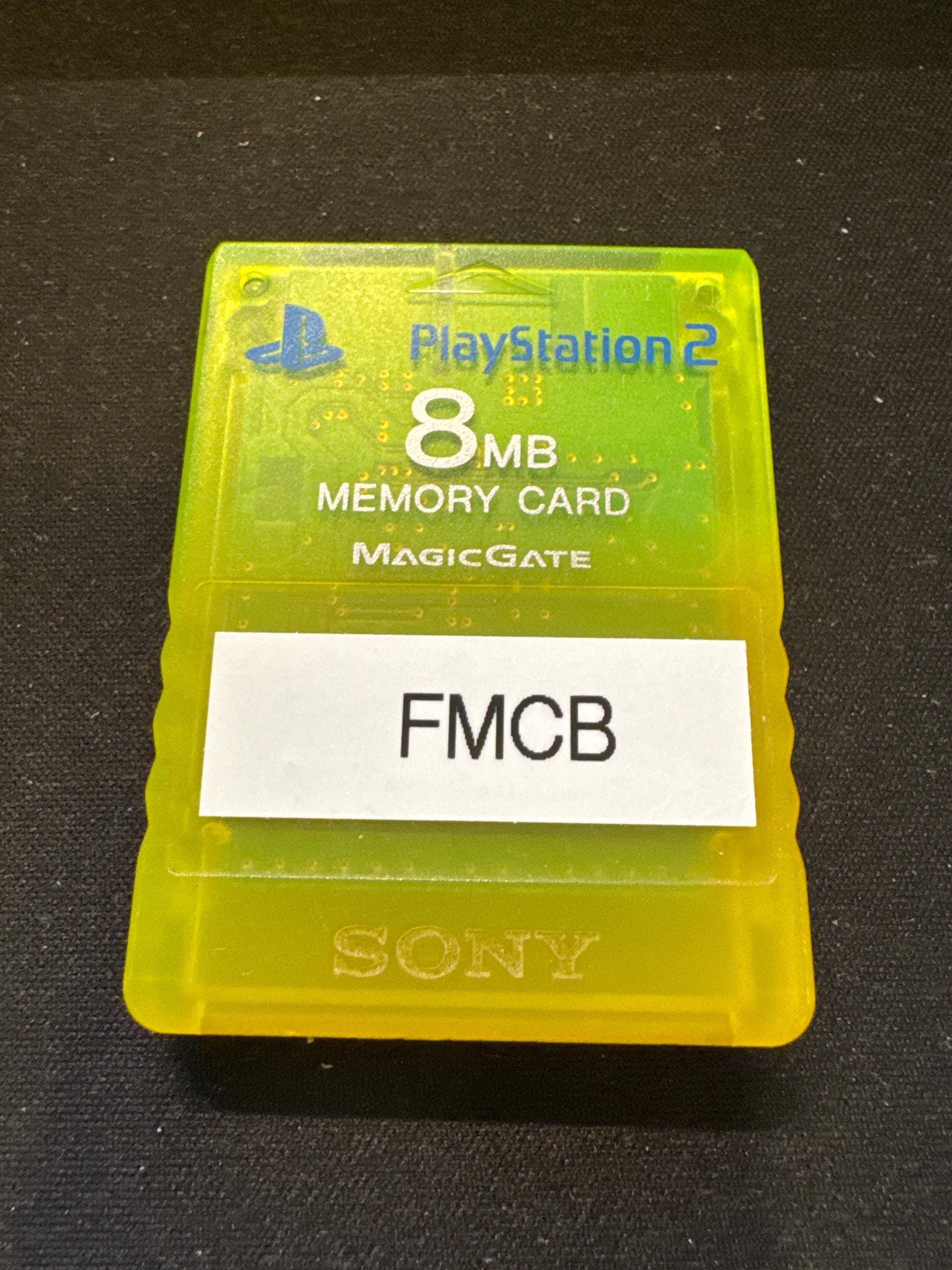 Sony Memory Card 8MB Loaded Free Mc Boot V1.966 OPL Japan Version