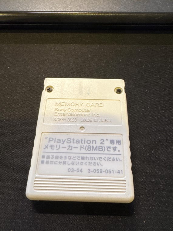 Sony Memory Card 8MB Loaded Free Mcboot Boot V1.966 OPL Japan