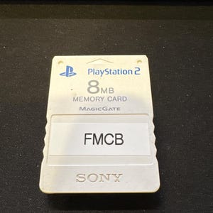 Carte mémoire FMCB Sony de 8 Mo chargée gratuite MC Boot v1.966 OPL chargée PS2 PlayStation 2 Expédition du Canada blanc