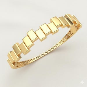 Gliederarmreif 10k, 14k, 18k Gold