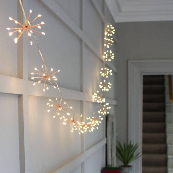 Starburst Kupfer Lichterkette