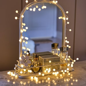 Snowberry Ball Fairy Lights | Warm LED String for Indoor & Outdoor Decor