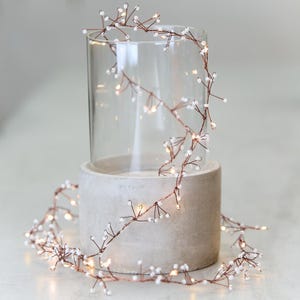 Jewel Cluster Fairy Lights | Elegant Wedding Decor | Home Decor Garland String Lights Battery Operated and Mains