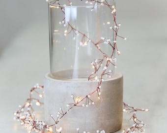 Luci fatate Jewel Cluster: decorazioni per matrimoni e casa (batteria/rete elettrica)