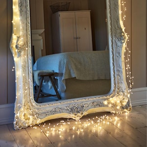 Silver Wire Fairy Lights | Elegant LED String Lights | Indoor & Outdoor Decor | Battery Operated or Plug-In