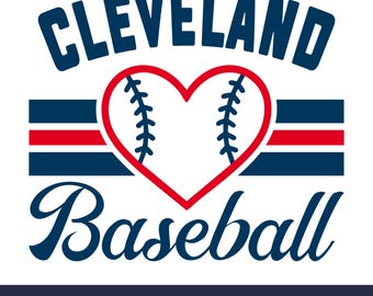 Squadra di baseball di Cleveland SVG, PNG, Cricut, file di taglio Silhouette