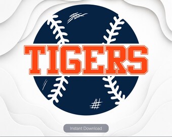 Detroit Baseball Team SVG, Gameday PNG Clipart (Digital Files)