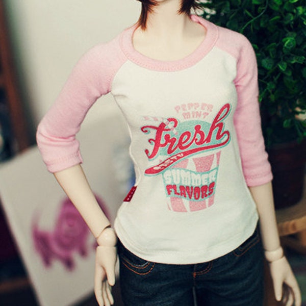 SD13 Girl/DD Icream Tshirt -  Pink