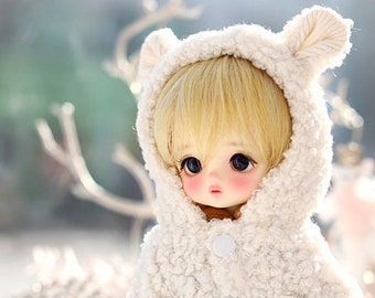 16CM Mongmong Fur Jumper- Ivory