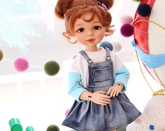 Falda de lavado PAOLA REINA - Azul