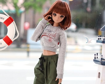 SD13 GIRL Smart Doll Crob Lettering MTM - Gray