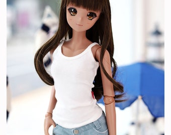 SD13 GIRL & Smart Doll String Sleeveless - White