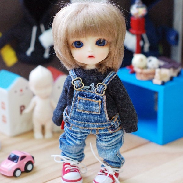 Lati Pukifee Washing Overall Jeans