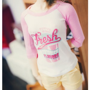 SmartDoll SD13GIRL Icream Tshirt Pink