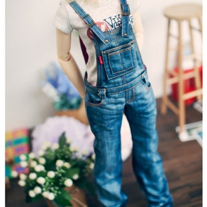 SD13 Girl&Smart Doll  Washing Overall - Blue