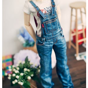 SD13 Girl&Smart Doll  Washing Overall - Blue