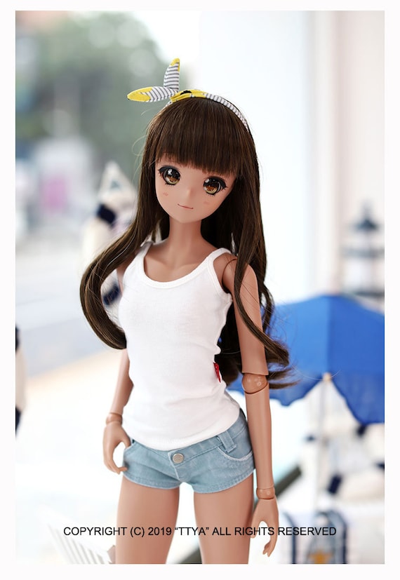SD13 GIRL & Smart Doll String Sleeveless Blanco - Etsy