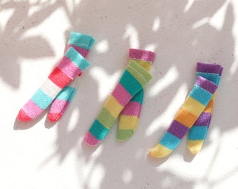16cm Rainbow Socks 3 Color
