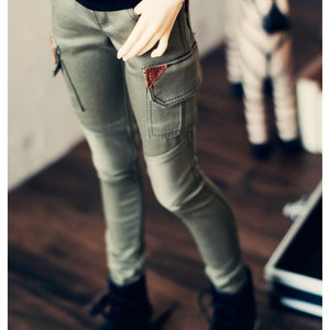 SD13 Girl&Smart Doll  Skinny Cargo Pants- Khaki