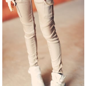 SmartDoll SD13GIRL Skinny Cargo Pants - Beige