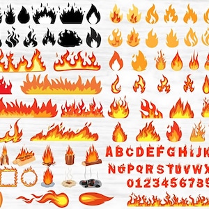 Fire SVG Bundle, Fire ClipArt, Fire Svg Files, Fire Flames Svg, Flames Frame Svg, Fire Frame Svg, Fire Png , FIRE SVG , fire eps