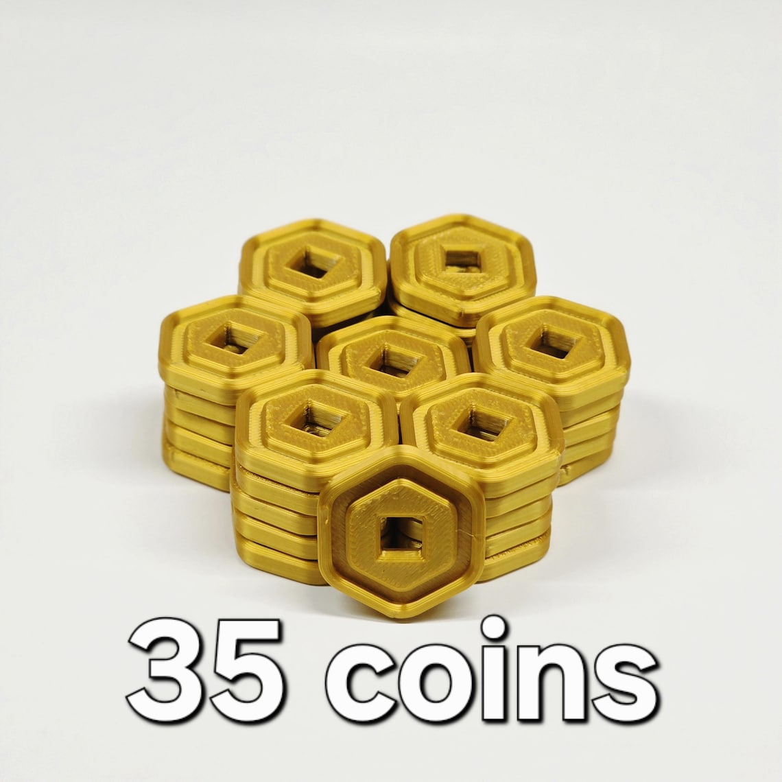 Mini Robux Tokens Robux Coins: Inpired by Roblox, Double-sided, Party Decoration, Play ...