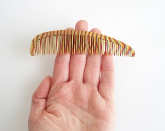 Colorful Japanese Comb With Striped Design Unique Style