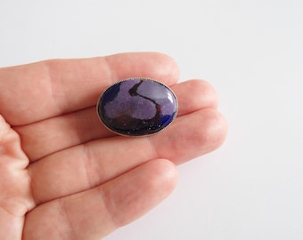 Japanese Obidome: Abstract Purple Design
