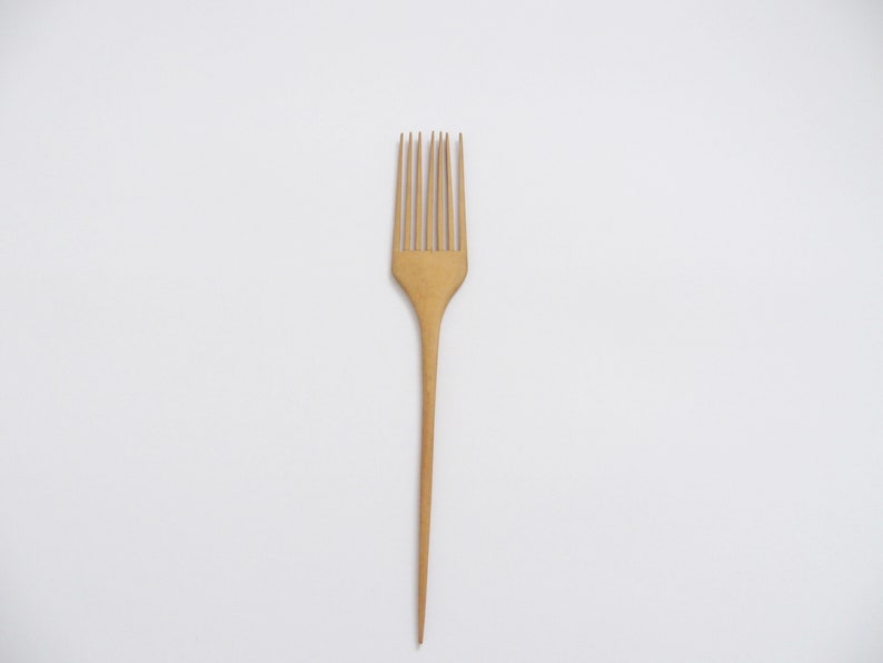 Geisha Comb Made From Wood Nihongami Hairstyling Took Vintage Japanese Comb