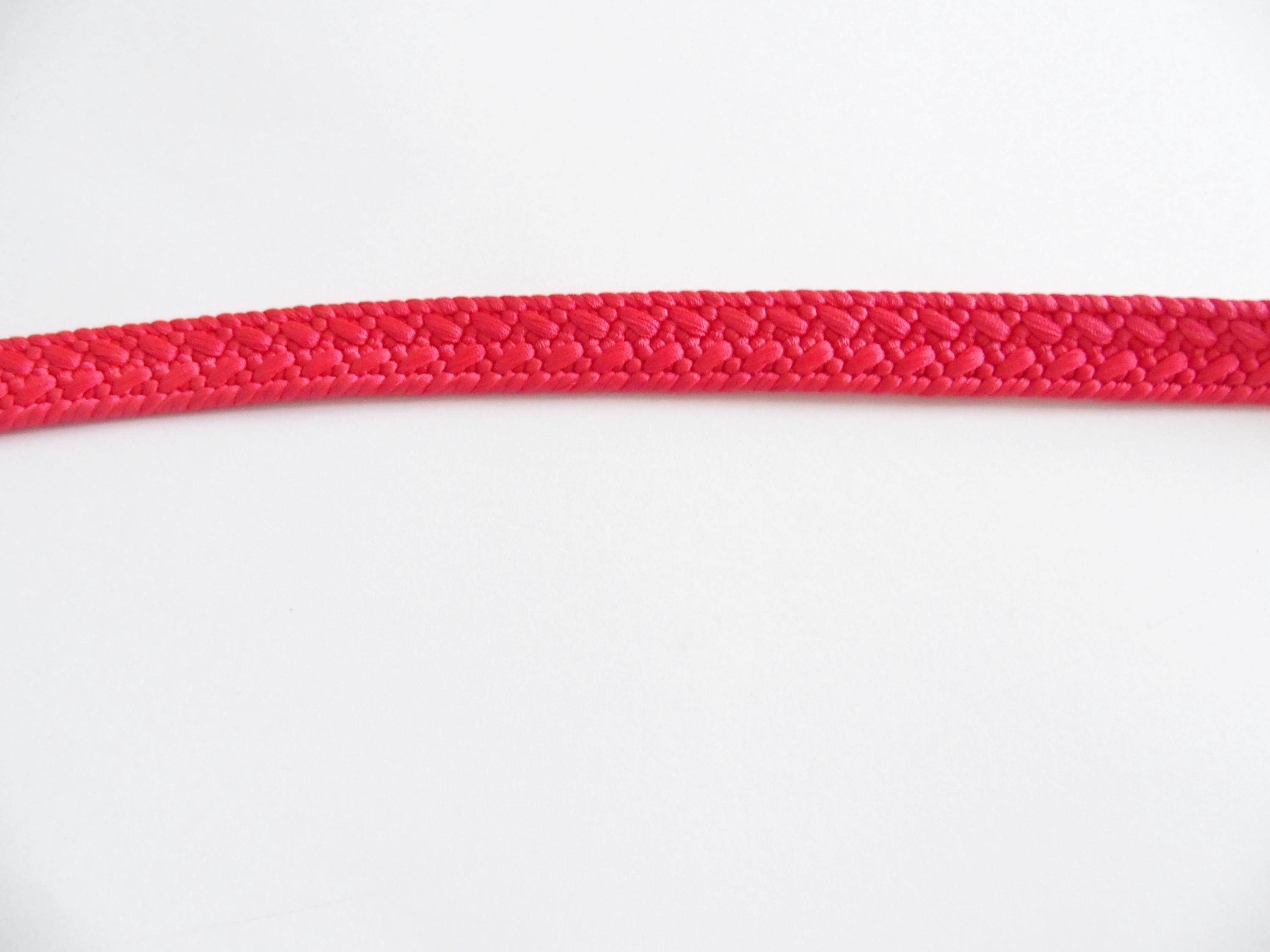 Hot Pink Obijime With Woven Pattern Kimono Accessory From Japan - Etsy