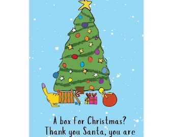 Cat Christmas Cards, Funny Christmas Cards