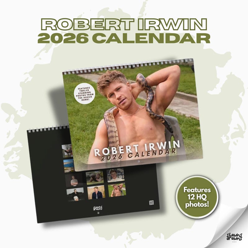 Robert Irwin 2026 Calendar Etsy Il Smpn