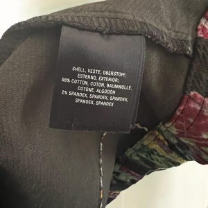ett:twa Anthropologie Gardenia Longline Corduroy Jacket Size 4 image 5