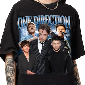 One Direction Shirt, 1D Shirt, One Direction Sweatshirt,  Custom 1D Band Hoodie, Pop Music Fan Shirt Gift For Men Women T-shirt