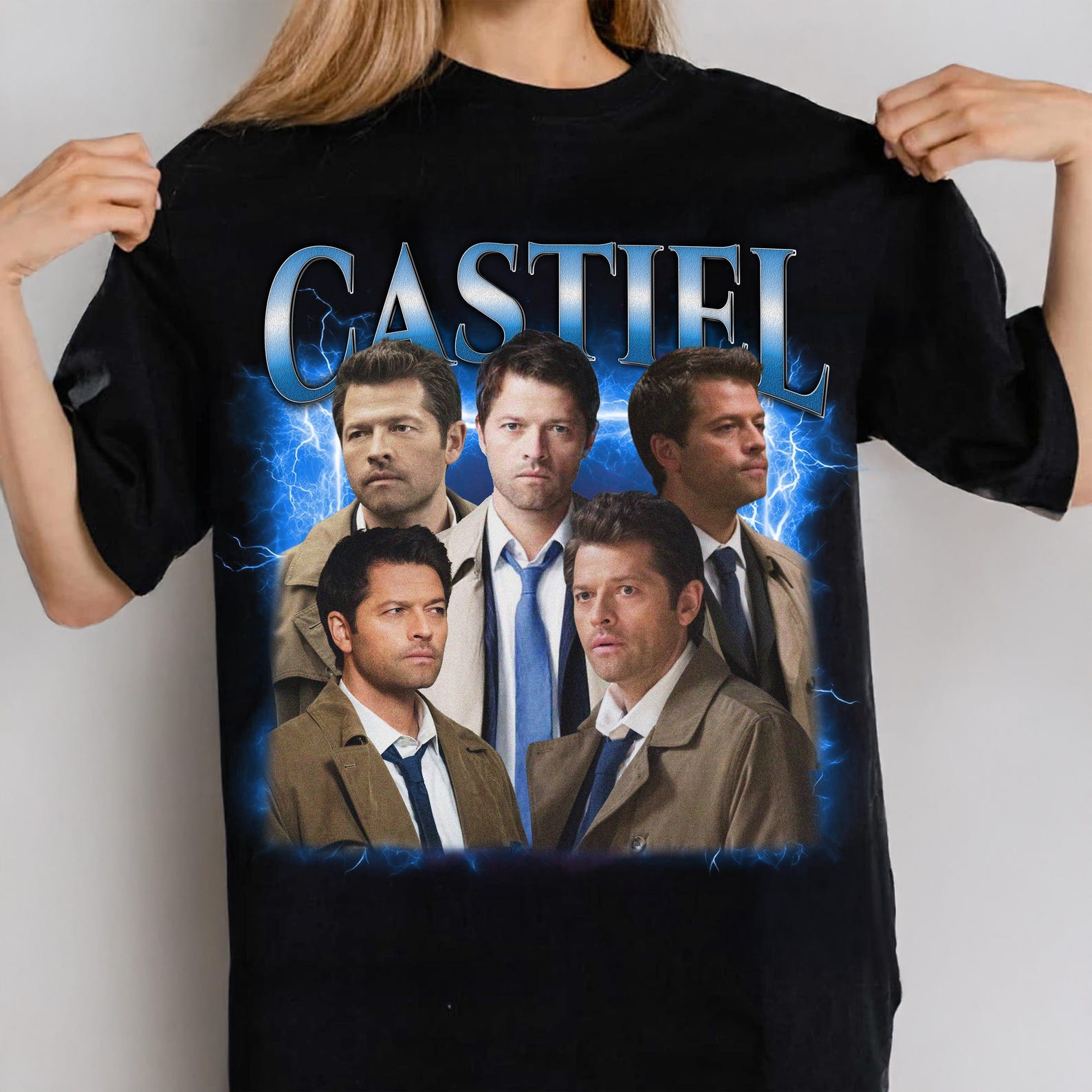Castiel Vintage Style Shirt: Supernatural Retro Fan Gift - Etsy