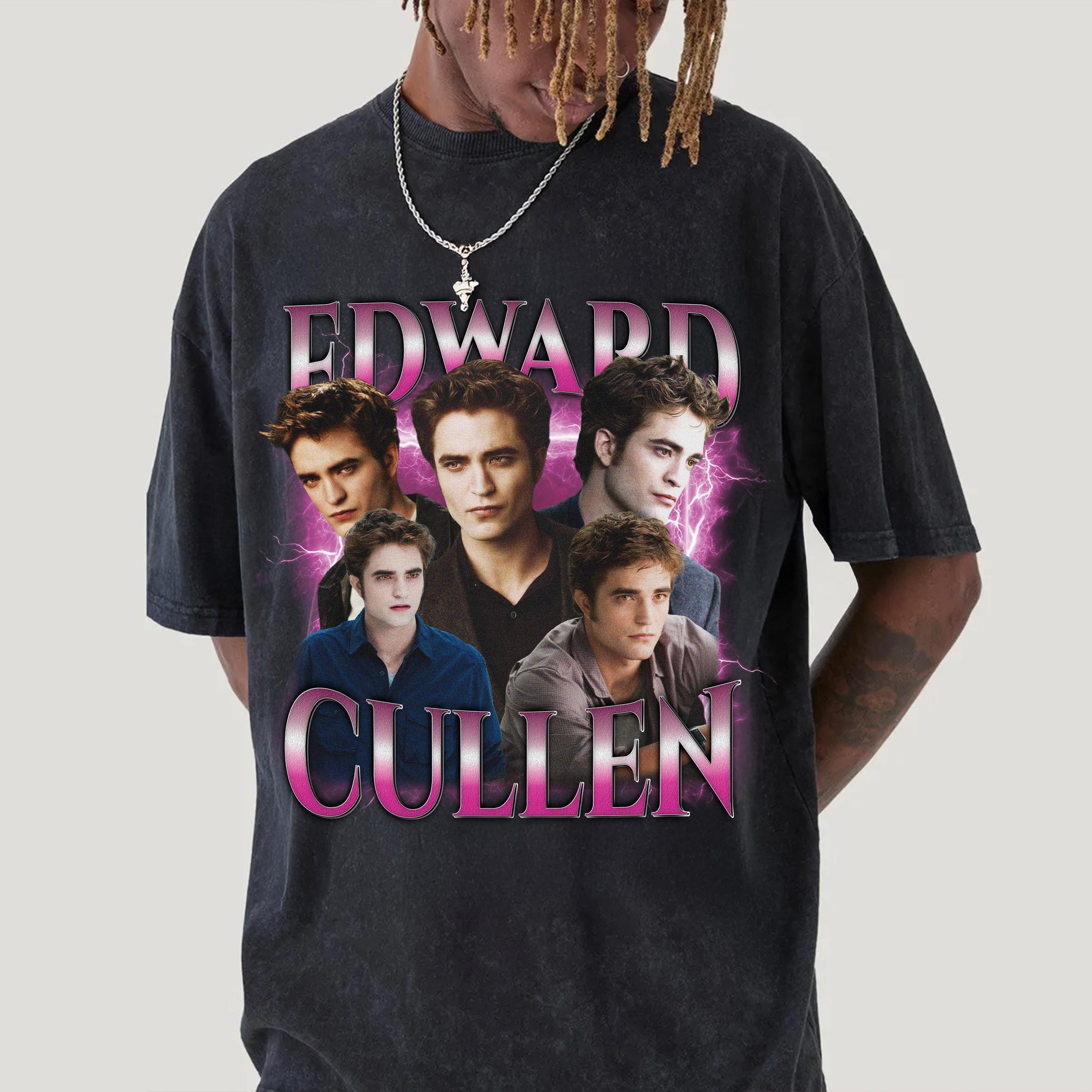 Edward Cullen Vintage Style Shirt: Robert Pattinson Fan Merch - Etsy