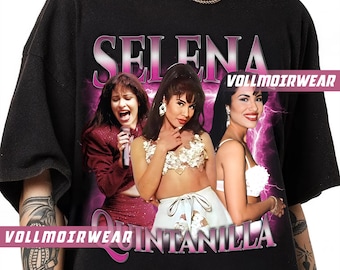 Selena Quintanilla Vintage T-Shirt, Selena Quintanilla Hoodie, Selena Fan Sweatshirt, Gift For Women and Man Unisex T-Shirt