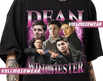 Dean Winchester Vintage Style Shirt: Supernatural Fan Gift