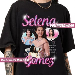 Selena Gomez Vintage Style Graphic Tee - Unisex