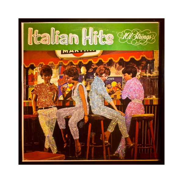 Glittered Italian Hits Album Art