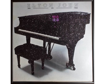 Glittered Elton John Here and There Album