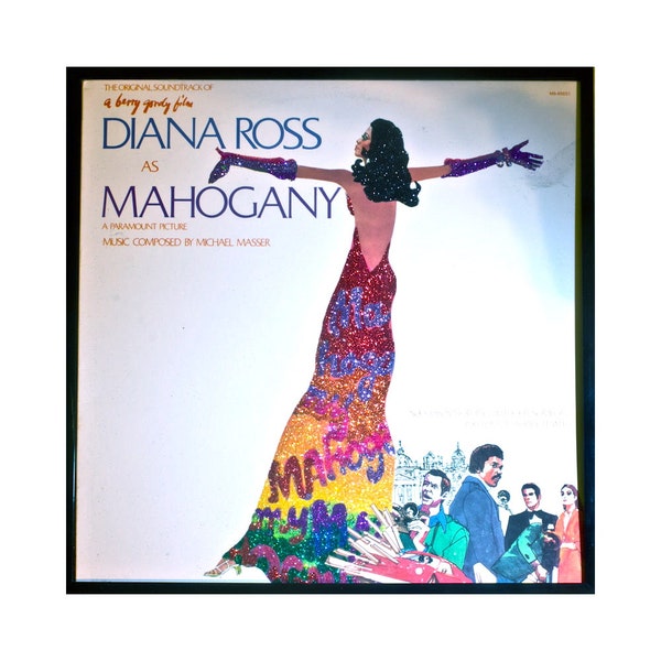 Glittered Diana Ross Mahogany Album