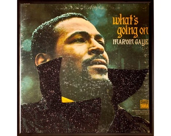 Glittered Marvin Gaye Whats Goin On Album