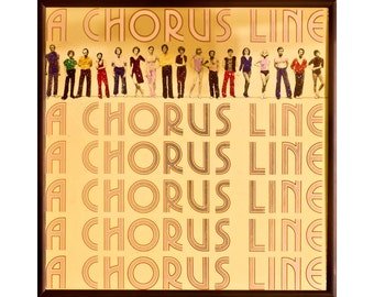 Glittered Chorus Line Album