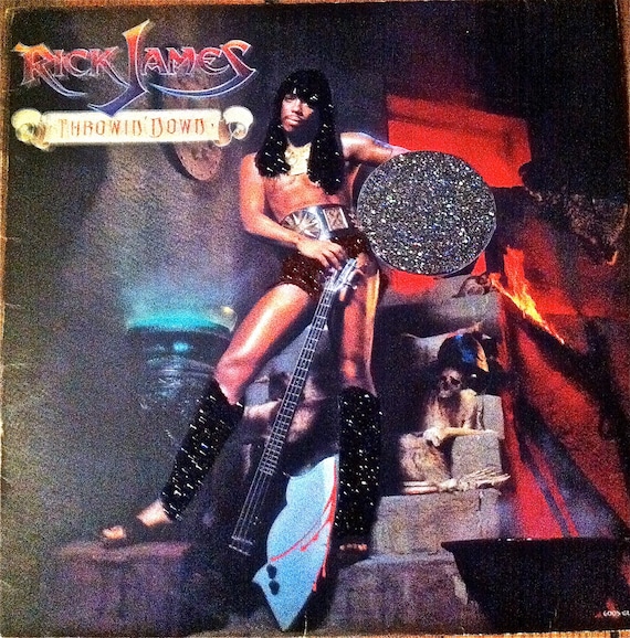 Glittered Rick James Throwin Down Album - Etsy 日本