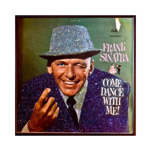 Glittered Frank Sinatra Come Dance With Me Album