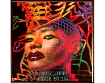 Glittered Grace Jones Album