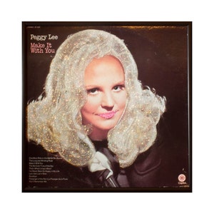 Glittered Peggy Lee Make it With You Album image 1