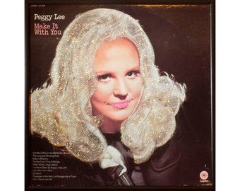 Glittered Peggy Lee Make it With You Album