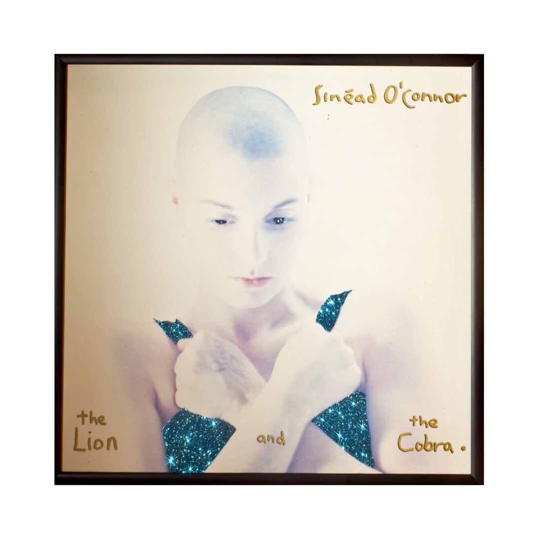 Glittered Sinead O'connor Lion and the Cobra Etsy Glittered Sinead O'connor Lion and the Cobra Etsy